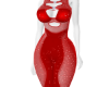 sexy red bodysuit