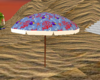   umbrella beach byA