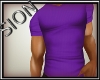 SIO- Vneck shirt purple