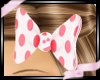 *SS* Pink/White Bow