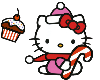 Hello Kitty Xmas Sticker