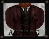 Suit Red Brown