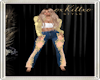 rose jeans broderie