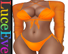 Orange Eirny Bikini