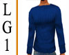 LG1 Blue Sweater