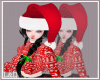 christmas hair