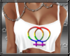 + Lesbian Tank White