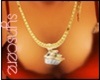 !S! CUPCAKING GOLD CHAIN