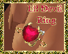 (MD)Lil Devil Heart Ring