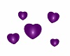 Purple Hearts Pose