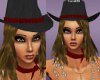 CA Black Cowgirl Hat