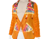 Diwali Orange Top