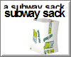 A subway paper bag