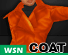 [wsn]LeatherCoat#Orange