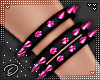 !D! R Spike Ankle Pink