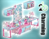 scaled hello kitty desk
