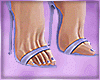 Violet Lace Heels