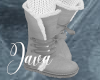 Ugg Boots Gray Wt Fur