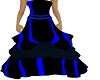 Gown Black n Blue