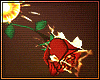 Rose on Fire