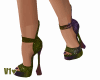Multicolor Glitter Shoe
