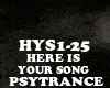 PSYTRANCE-HERE IS URSONG