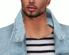 Denim w/Black Stripe
