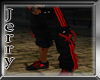 Adidas Pants Black Red