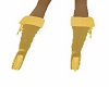 shazzy's gold boots