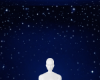 Starry Blue Background