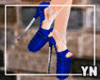 !YN!Chain HeelS *BLUE*