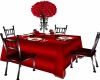 Red BDAY TABLE