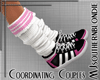Got Pink? shoes w/ socks