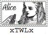 Classic Alice Stamp