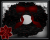-A- Lighted Wreath Black