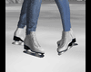 F Ice Skates White