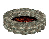Stone  ring w Hot Coals