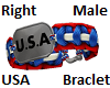 USA Male Bracelet