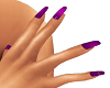 Purple Shine Nails