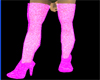 Pink Star Boots