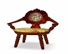 Wood n Gold Dragon Chair