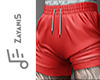 ZS SHORT RED+TATTO