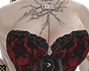 X. Vamp Red Corset
