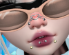 V-Very Peachy Glasses