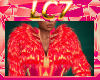 Neon Flame Fur Crop