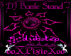 Pink Dj Battle Stand