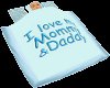 Love Mom&Dad Blanket