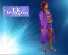 TK-Men's Purple Robe