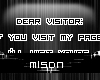[M] RQST* Dear Visitor