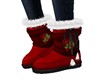 RED X-MAS BOOTS